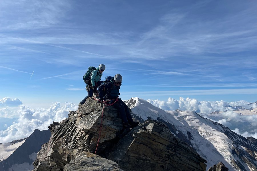 Hochtourenkurs – Technik für Gletscher, Firn & Fels Hochtourenkurs – Technik für Gletscher, Firn & Fels